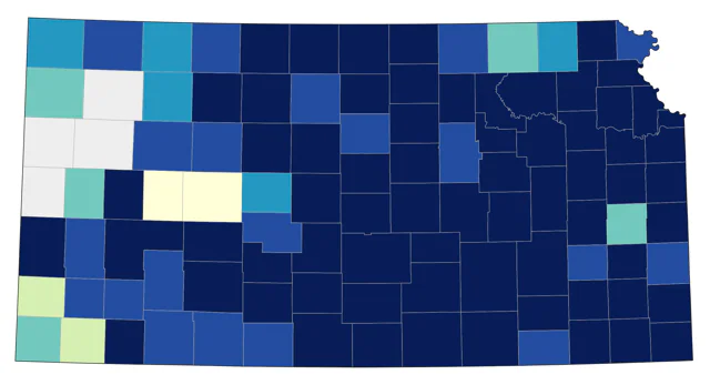 Greater White-fronted Goose county map