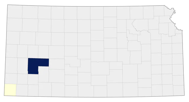 Hepatic Tanager county map
