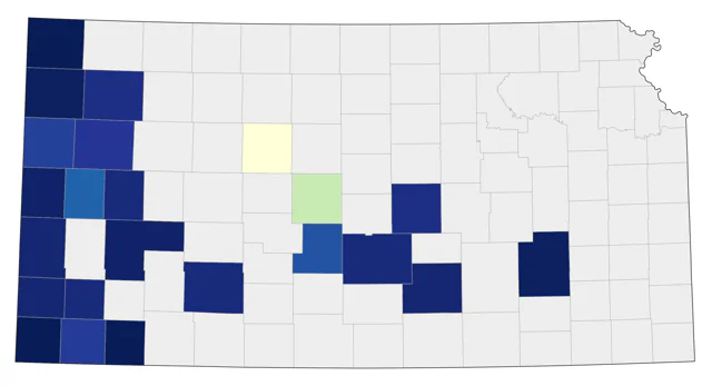 MacGillivray's Warbler county map
