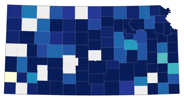 Marsh Wren county map