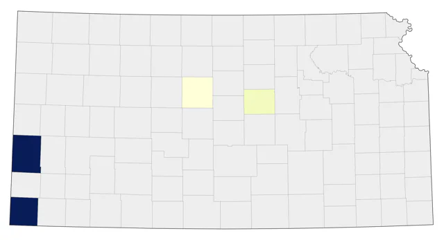 Pinyon Jay county map