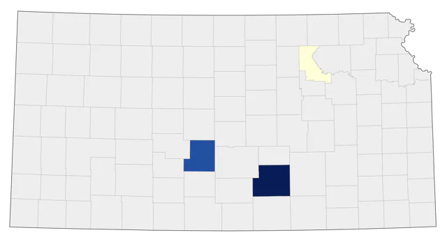 Purple Gallinule county map