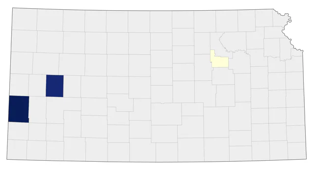 Pygmy Nuthatch county map