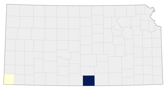 Pyrrhuloxia county map