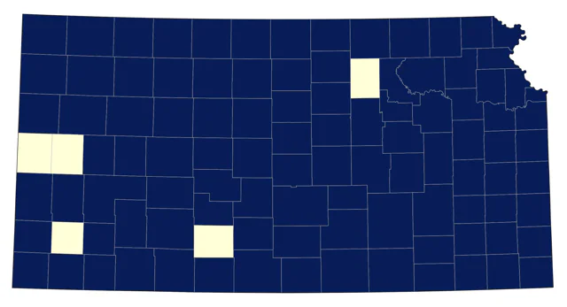 Red-headed Woodpecker county map