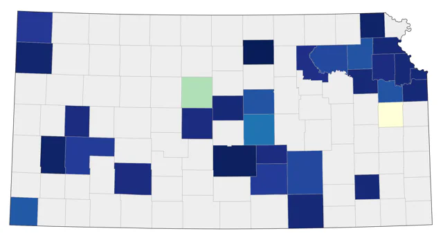 Redpoll county map
