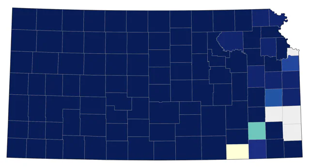 Ring-necked Pheasant county map