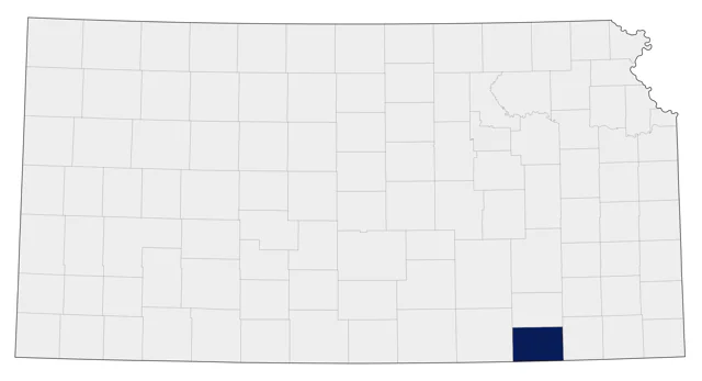 Rivoli's Hummingbird county map