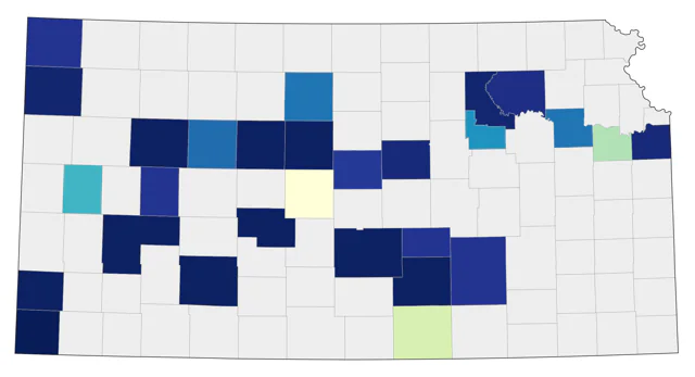 Rufous Hummingbird county map