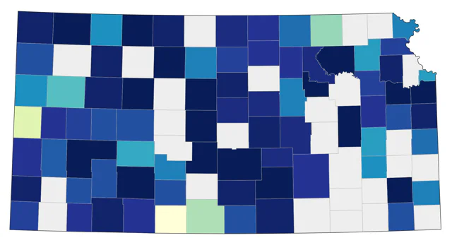 Sanderling county map