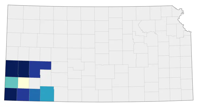 Scaled Quail county map
