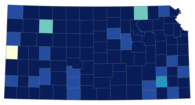 Snow Goose county map