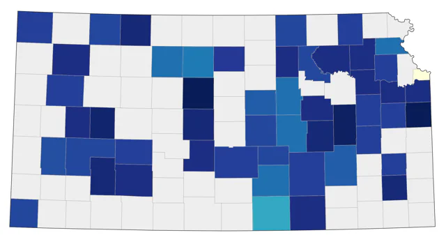Snowy Owl county map