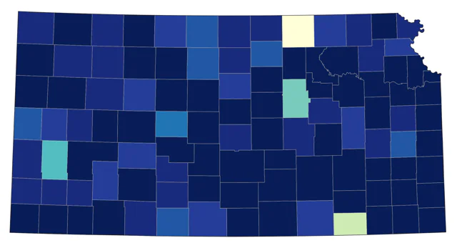 Solitary Sandpiper county map