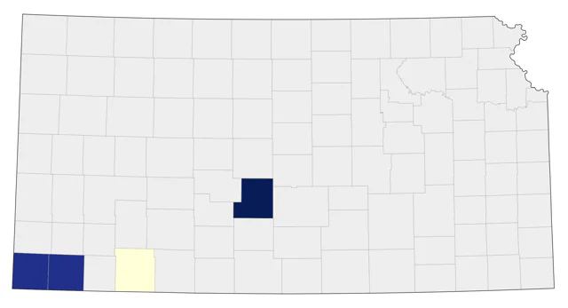 Steller's Jay county map