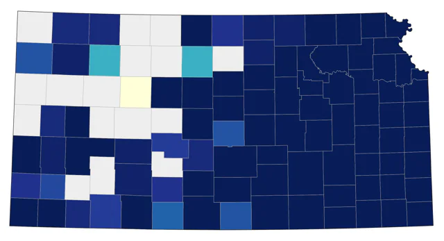 Summer Tanager county map