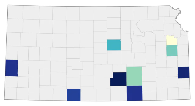 Swan Goose county map