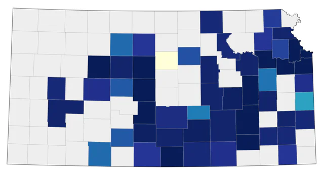 Tundra Swan county map