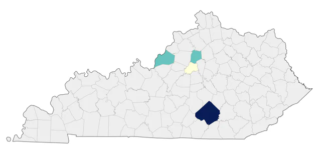 Band-rumped Storm-Petrel county map
