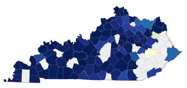 Bank Swallow county map