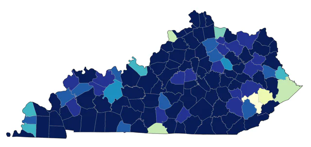 Broad-winged Hawk county map