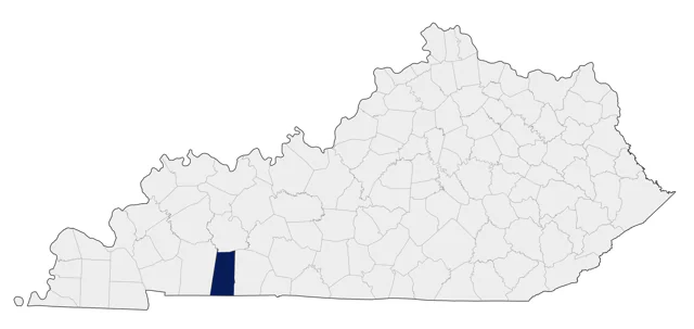 Burrowing Owl county map