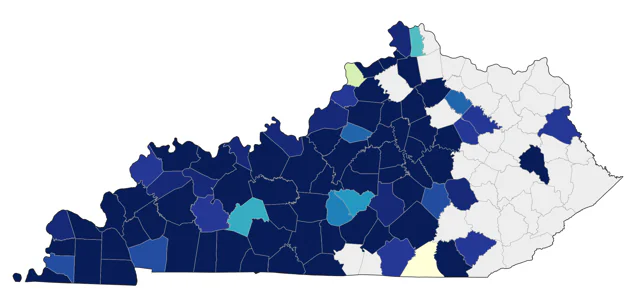 Eurasian Collared-Dove county map