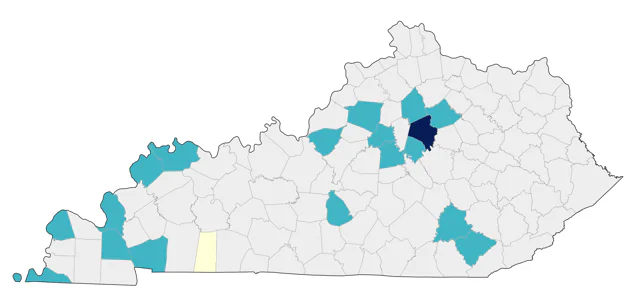 Limpkin county map