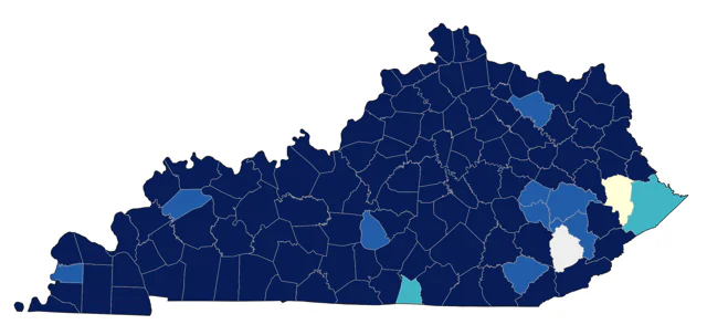 Purple Martin county map