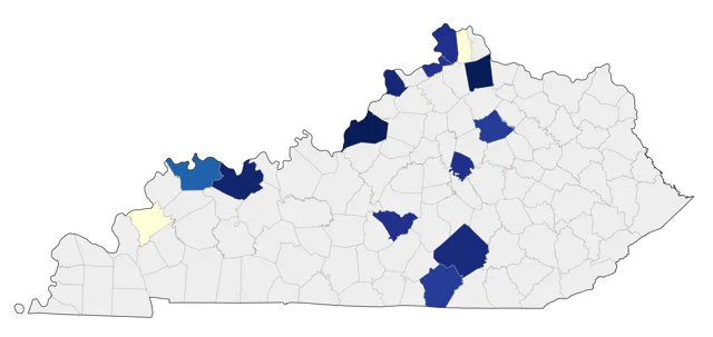 Snowy Owl county map