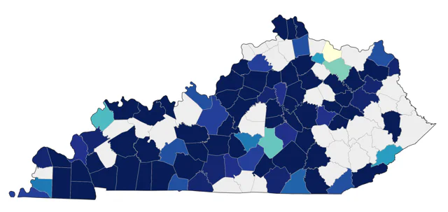 Veery county map