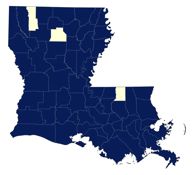American Kestrel county map