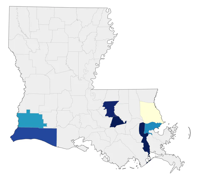 Black Swan county map