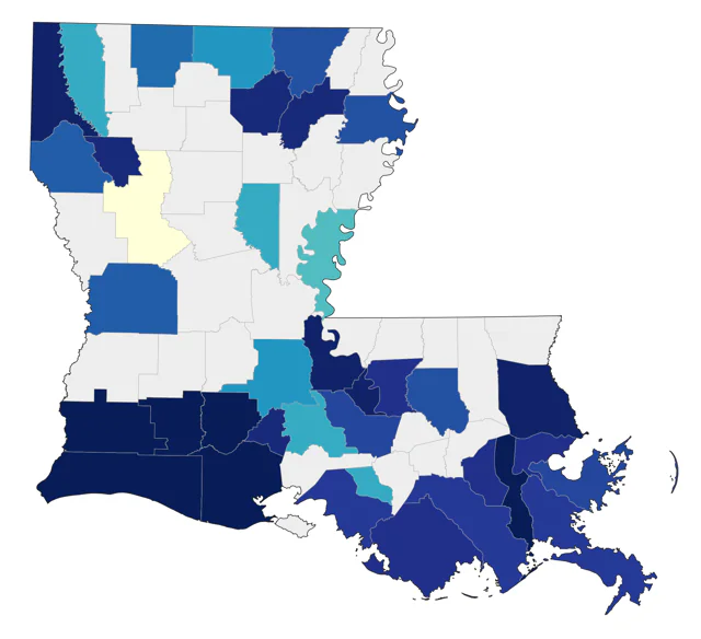 Buff-breasted Sandpiper county map