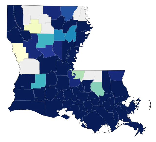 Common Gallinule county map