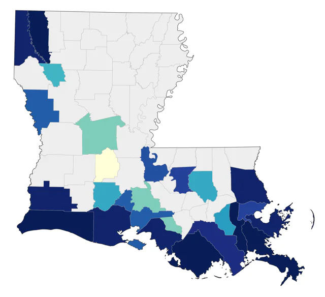 Common Tern county map
