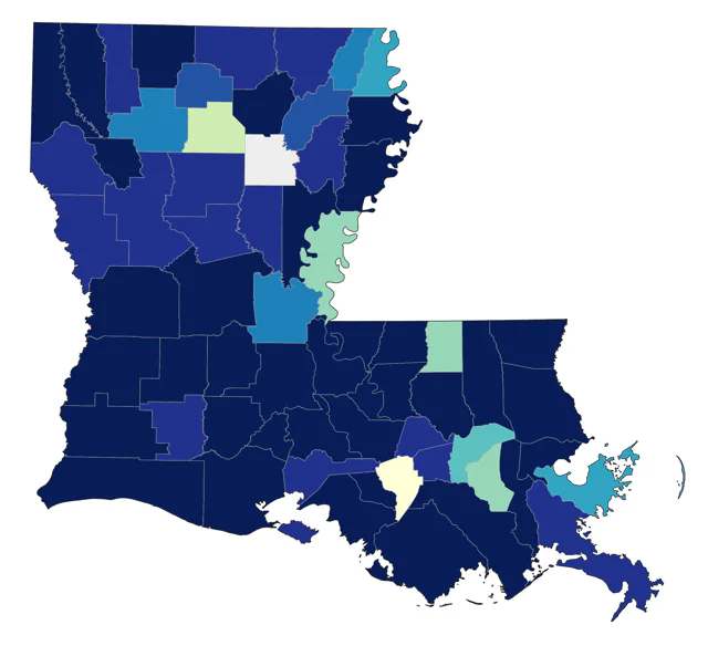 Eastern Screech-Owl county map