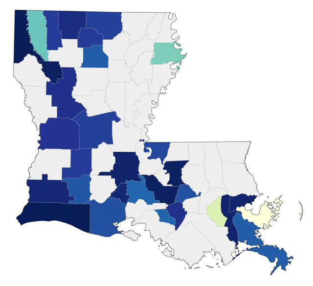 Eastern Whip-poor-will county map