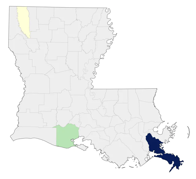 Gray Flycatcher county map
