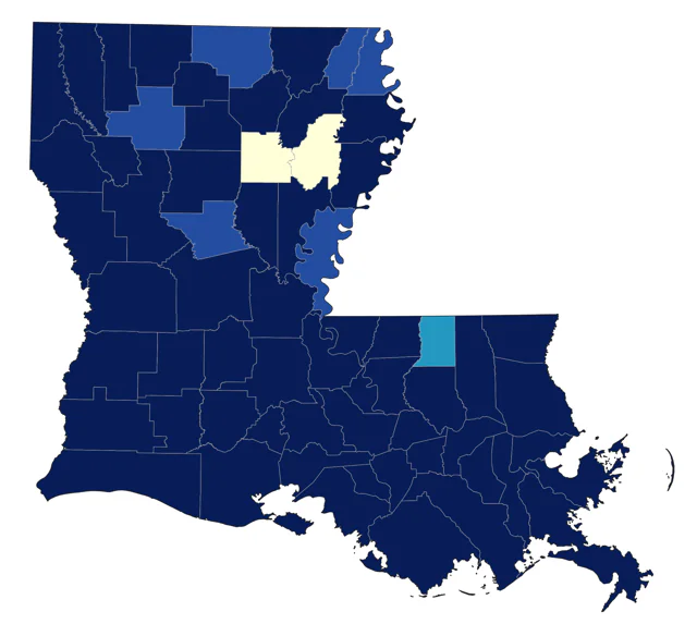 Green Heron county map