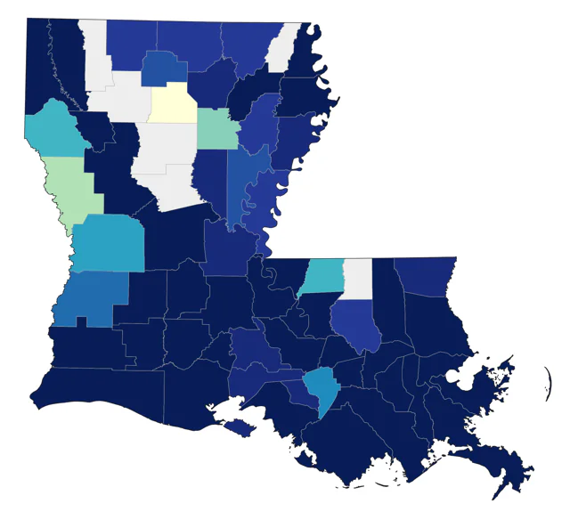 Lesser Yellowlegs county map