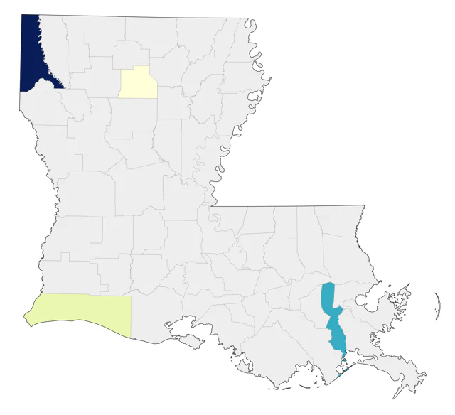 Little Gull county map
