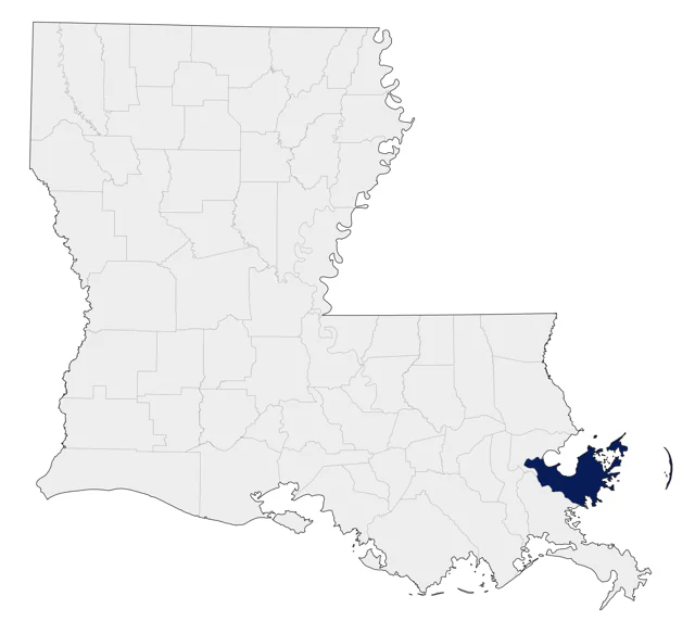 Mangrove Cuckoo county map