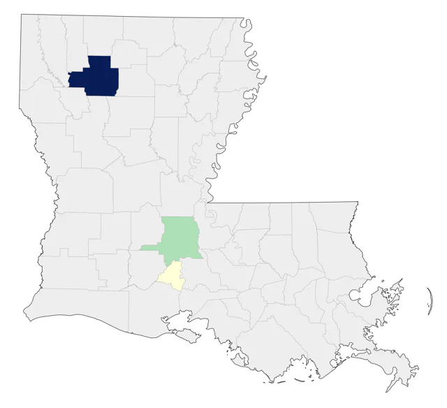 Mexican Violetear county map