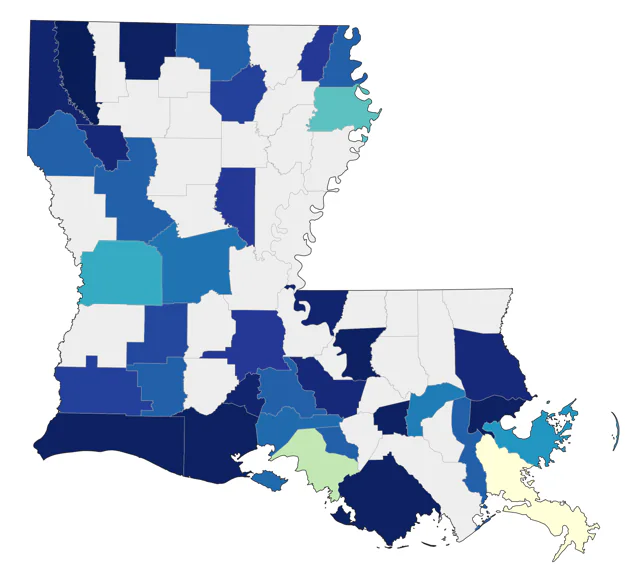 Mourning Warbler county map