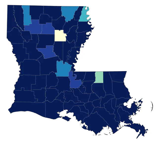 Northern House Wren county map