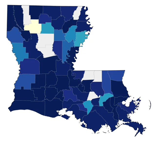 Pectoral Sandpiper county map