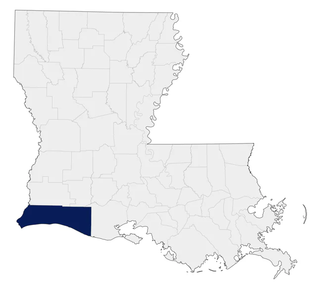 Red-faced Warbler county map