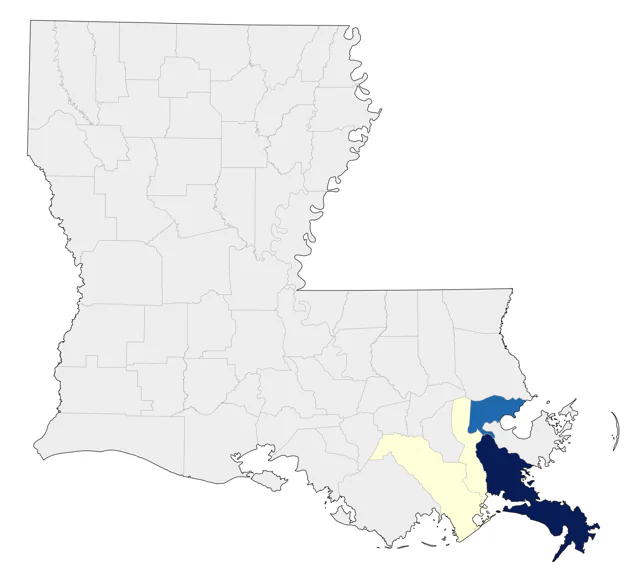 Red Phalarope county map