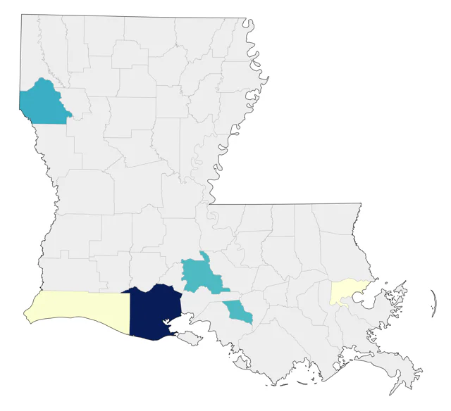 Rock Wren county map